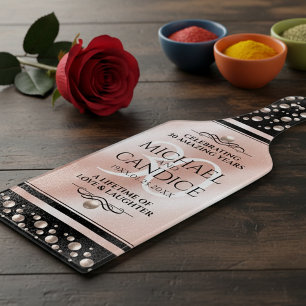 Planche À Découper Elégante 30ème Mariage Pearl Anniversaire de céléb