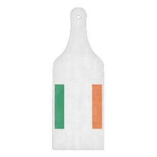 Planche À Découper Emblème drapeau irlandais