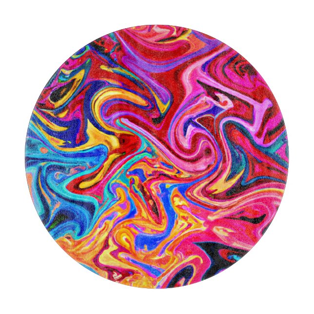 Planche À Découper Embracer l'abstraction pour l'impact visuel (Devant)