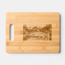 Planche à découper en bois