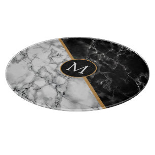 Planche à découper en faux marbre Personnalisée Vo
