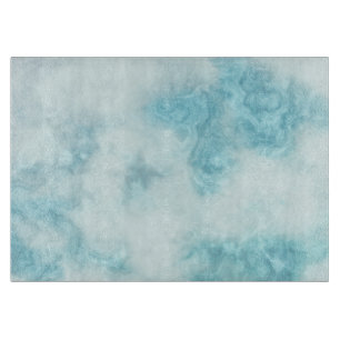 Planche à découper en marbre blanc et vert Aqua