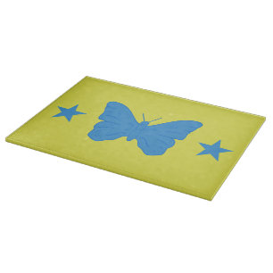 Planche à découper en verre avec drapeau de Bady B
