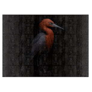 Planche à découper en verre Black 4 Luxe Aigrette 