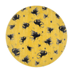 Planche à découper en verre d'abeille - Nature Lov
