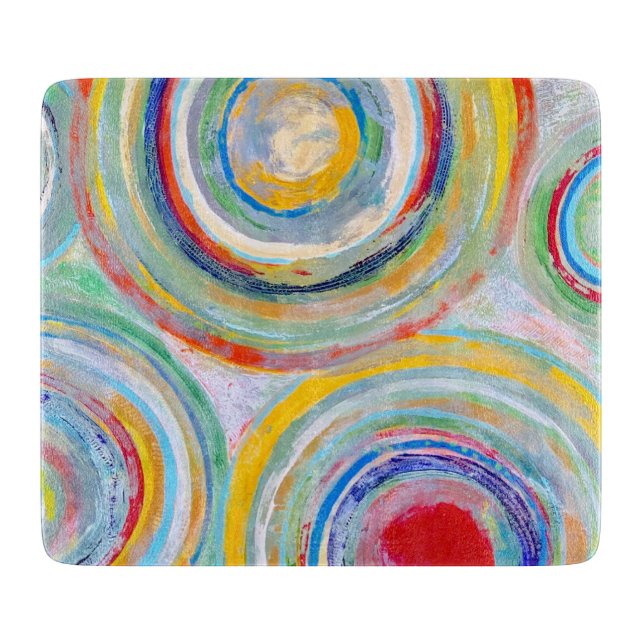 Planche à découper en verre Déco (Devant)