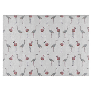 Planche à découper en verre Flamingo Frenzy (chois