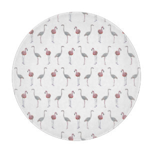 Planche à découper en verre Flamingo Frenzy (chois