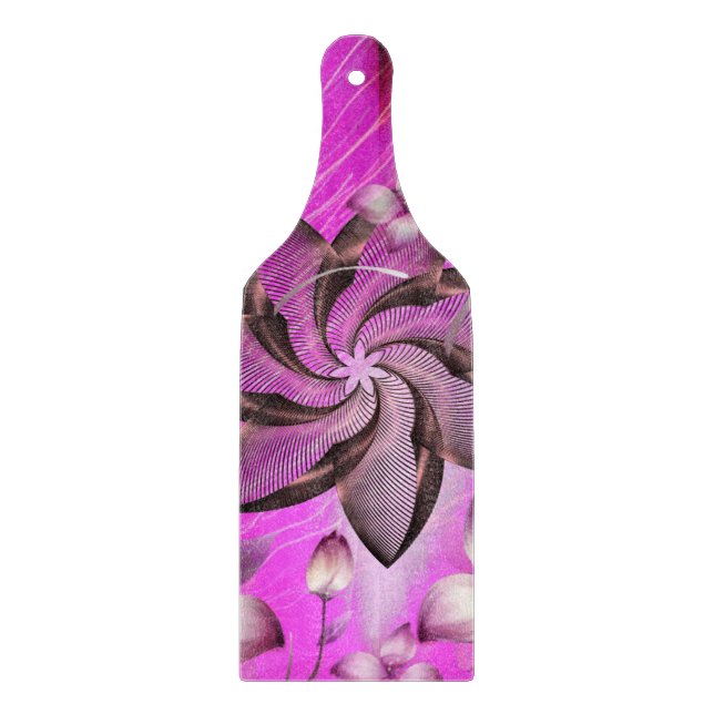 Planche à découper en verre Floral (Devant)