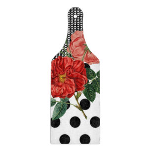 Planche à découper en verre Floral