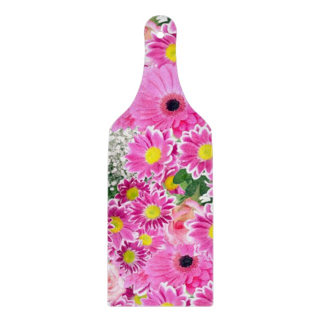 Planche à découper en verre Floral (Devant)