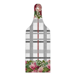 Planche à découper en verre Floral