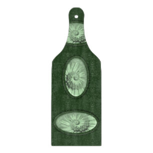 Planche à découper en verre Floral