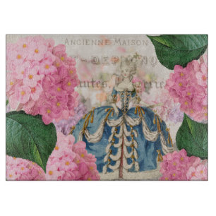 Planche à découper en verre Marie Antoinette