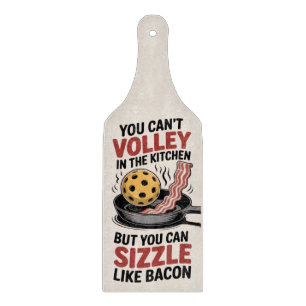 Planche à découper en verre Pickleball Cuisine Siz