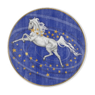 Planche à découper en verre Starry Mare