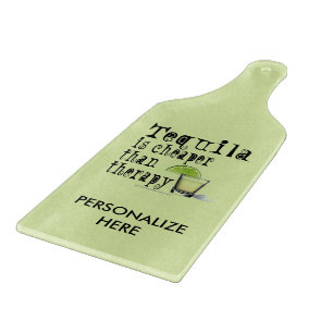 PLANCHE À DÉCOUPER EN VERRE, TEQUILA, MOINS CHER Q