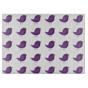 Planche À Découper Enfants oiseau mignon