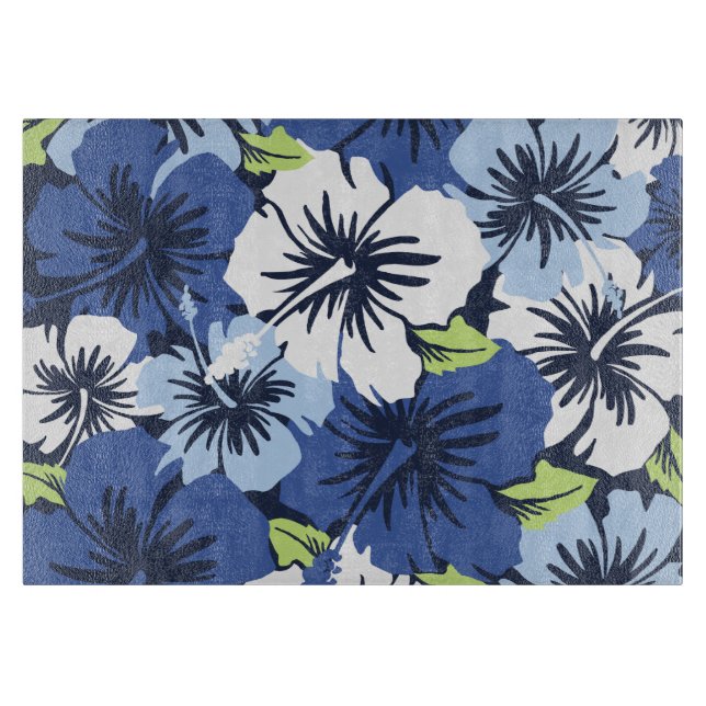 Planche À Découper Epic Hibiscus Hawaiian Glass Cutboard (Devant)