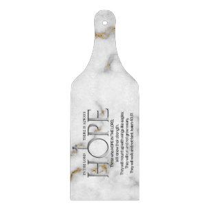 Planche À Découper Espoir dans l'Écriture Verse Ésaïe 40:31