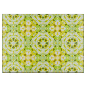 Planche À Découper Étoile d'été jaune vif vert étoile Dopamine Décor