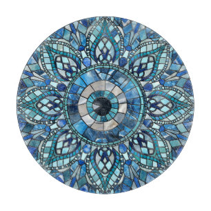 Planche À Découper Evil Oeil Amulet Mosaic Mandala Art
