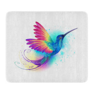 Planche À Découper Exotic Rainbow Hummingbird