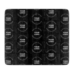 Planche À Découper Facile à remplacer Logo et Motif de texte modifiab