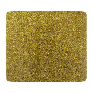 Planche À Découper Faux Gold Parties scintillant Cuisine moderne