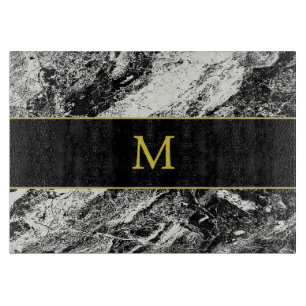 Planche À Découper Faux Granite-Look première coupe de verre