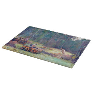 Planche À Découper Fendeurs de bois de charbonniers Tom Roberts 1886