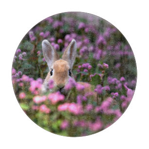 Planche À Découper Ferme de lapins