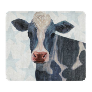 Planche À Découper Ferme patriotique - Vache