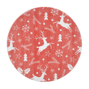 Planche À Découper Festif Noël Motif sans couture