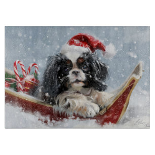 Planche À Découper Festival de Noël de Chien Chin Japonais