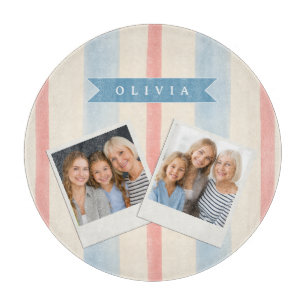 Planche À Découper Fête personnalisée du Jour du Souvenir patriotique