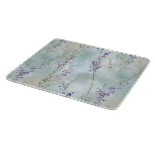 Planche À Découper Fête prénuptiale aux fleurs violettes jolies roman
