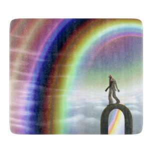 Planche À Découper Figure de mystère au Stargate interdimensionnel