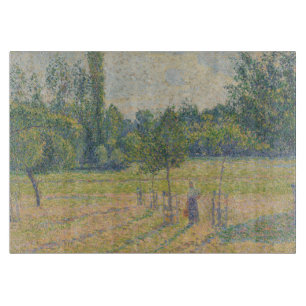 Planche À Découper "Fin d'après-midi dans notre Prairie" - Camille Pi
