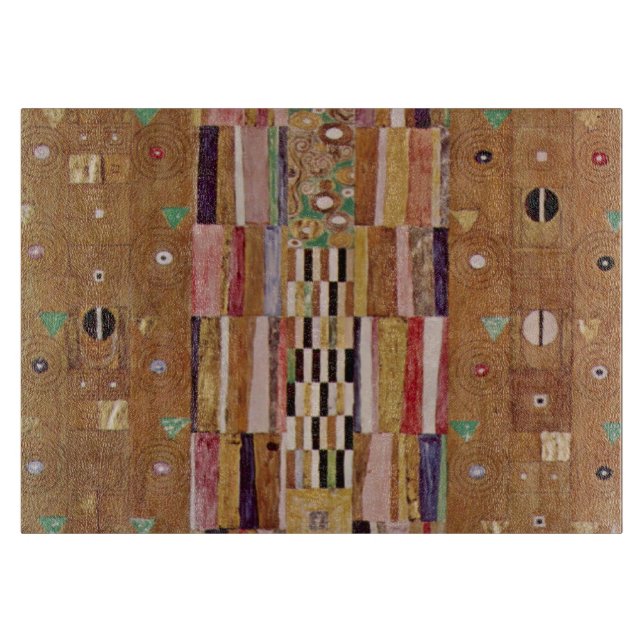 Planche À Découper Fin du mur, Stoclet Frieze par Gustav Klimt (Devant)