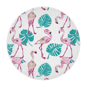 Planche À Découper Flamants roses roses