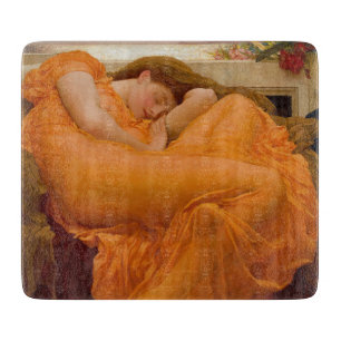 Planche À Découper Flamme Juin par Sir Frederic Leighton Vintage