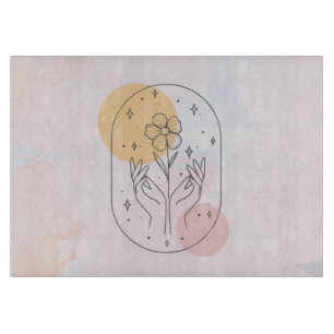 Planche À Découper Fleur