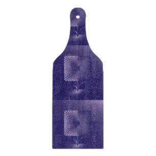 Planche À Découper Fleur carrée violette