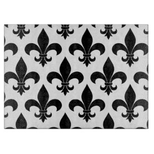Planche À Découper Fleur de lis Motif Classic