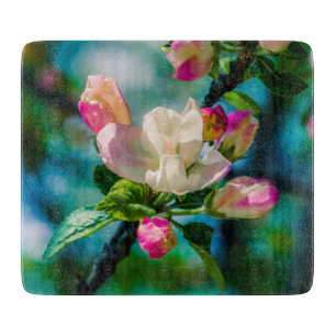 Planche À Découper Fleur et bourgeons de pommes de terre