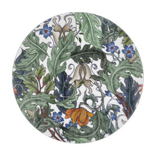 Planche À Découper Fleurs, art déco, moderne, sans soudure.
