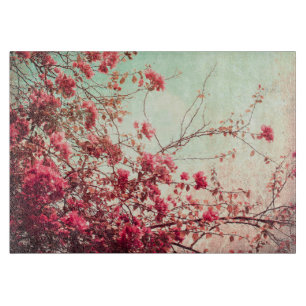 Planche À Découper Fleurs de cerisier Fleur de verre Floral