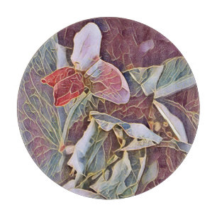 PLANCHE À DÉCOUPER FLEURS DE POIS DOUCES