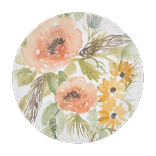 Planche À Découper Fleurs d'été Ier